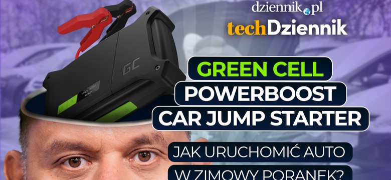 Jak uruchomić auto w zimowy poranek? Green Cell PowerBoost Car Jump Starter [TechDziennik]
