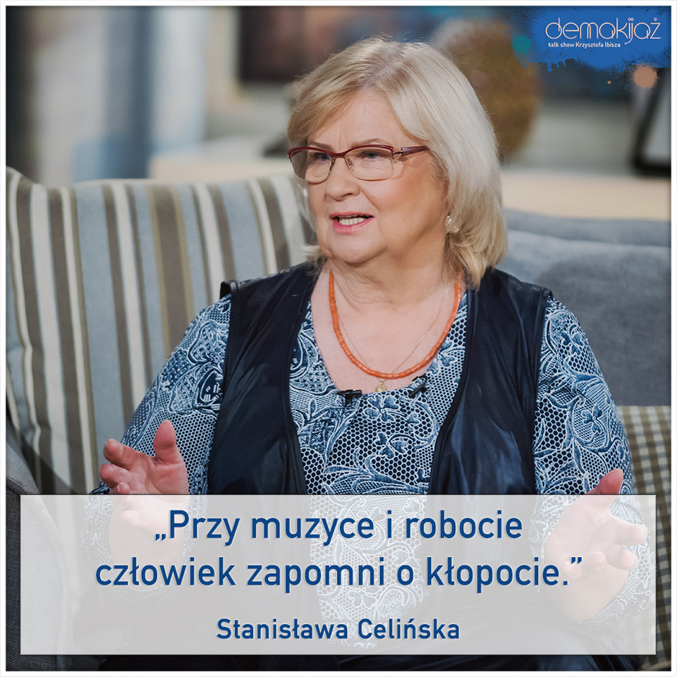 Stanisława Celińska w programie "Demakijaż"