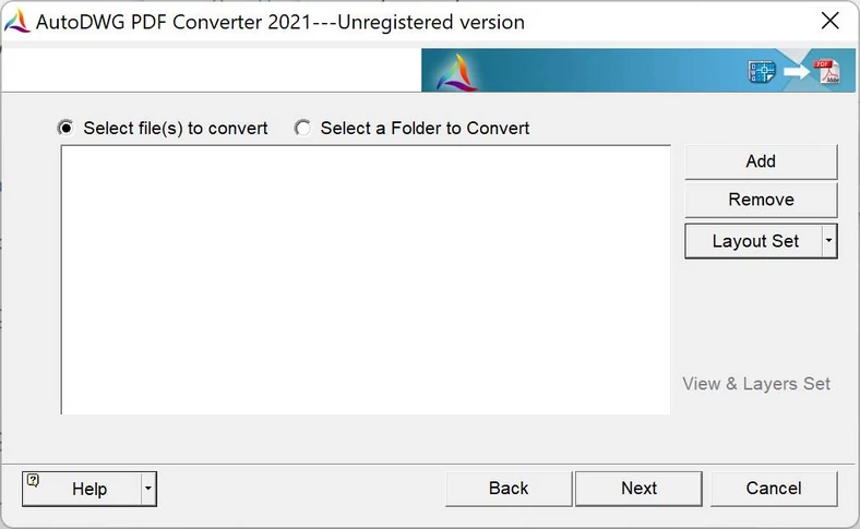 AutoDWG DWG to PDF Converter