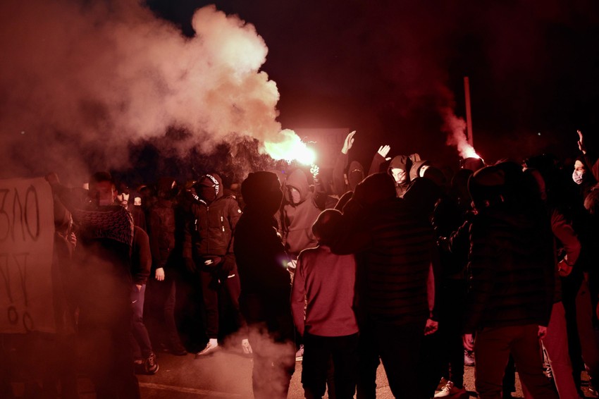Protest ispred zgrade Vlade u Podgorici