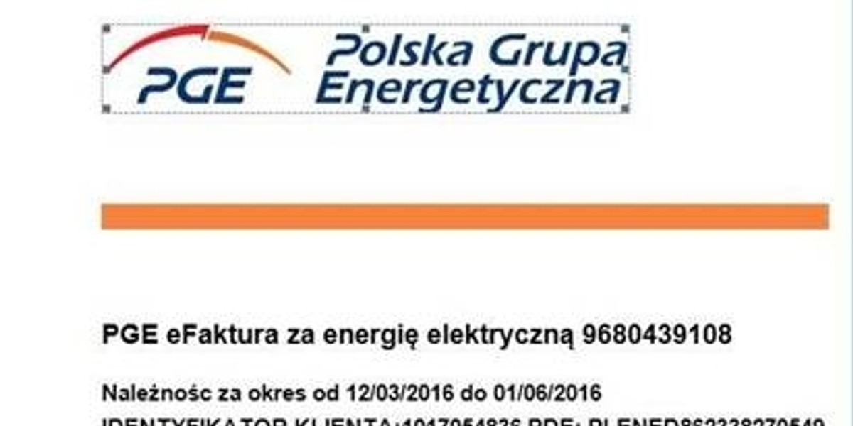 Uważaj na oszustów! Podszywają się pod PGE