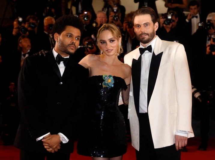 The Weeknd, Lily-Rose Depp i Sam Levinson na Festiwalu Filmowym Cannes 2023 - mocna ekipa serialu "The Idol"