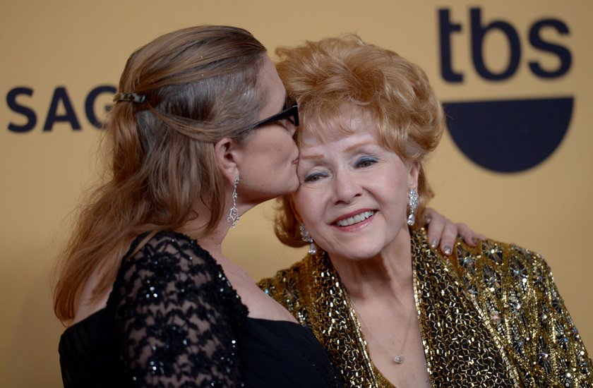 Debbie Reynolds i Carrie Fisher