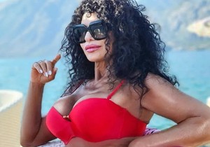 Lidija Vukićević na moru