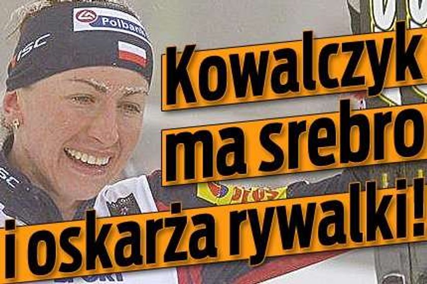 Kowalczyk ma srebro i oskarża rywalki!