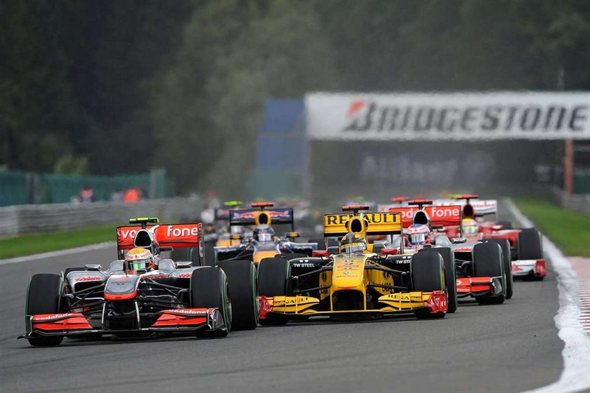 Kubica wyprzedza najlepiej w Formule 1