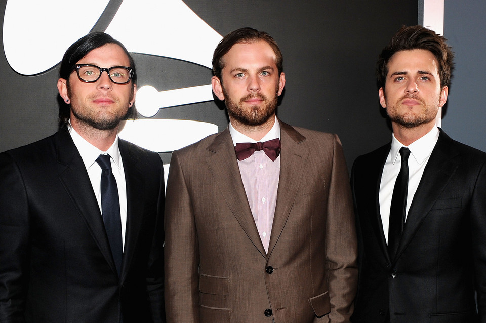 Caleb Followill, Jared Followill i Nathan Followill (czyli Kings of Leon), fot. Getty Images/FPM