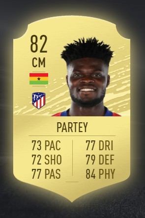 Thomas Partey Rated The Second Highest Rated Ghanaian In Fifa 20 As Essien Takes Top Spot Footballghana