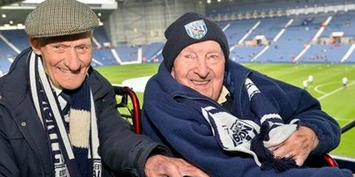 Jack Jones ma 107 lat, a wciąż chodzi na mecze West Bromwich Albion!