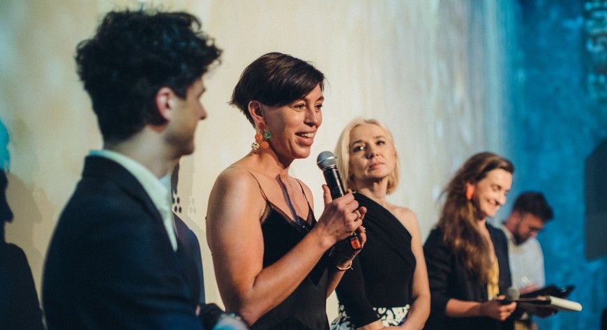 Gala finałowa KAF Young Art Prize 2024. Zwycięzcy  otrzymali po 12 tysięcy euro. FOT. Wojciech Chrubasik.