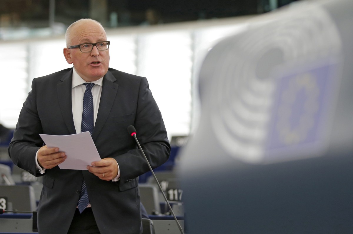 Nikt mnie nie oskarży o działania przeciwko Polakom – zapewniał komisarz Frans Timmermans