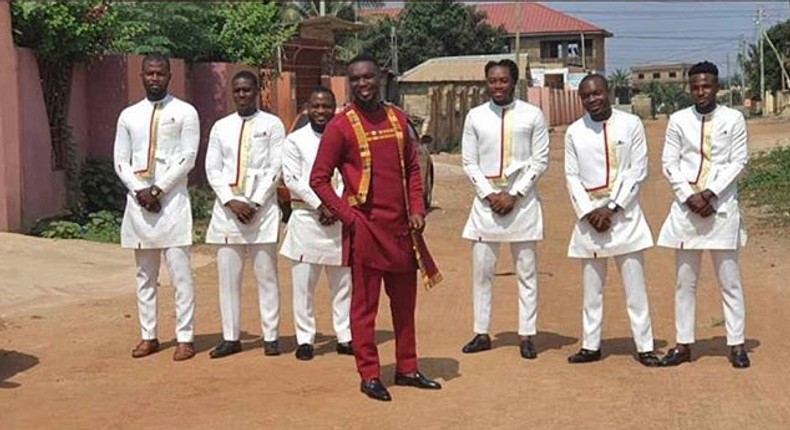 First photos and videos from Joe Mettle and Selasie’s traditional wedding