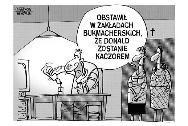 Krzętowski 16 października 04 Donald nie będzie Kaczorem