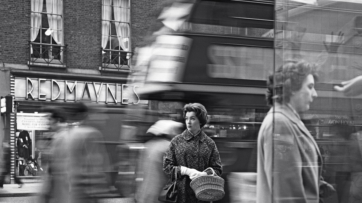 Oxford Street w Londynie, lata 60. 