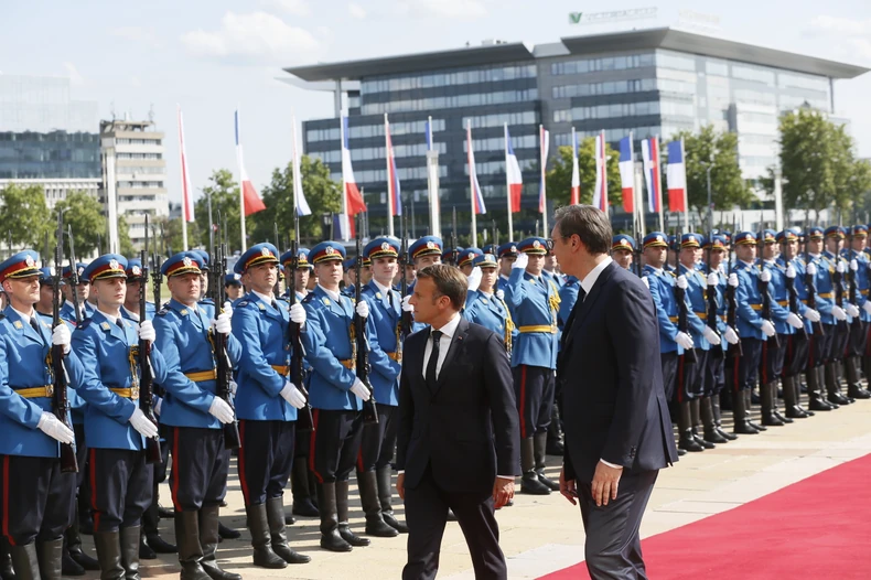 Emanuel Makron u poseti Srbiji
