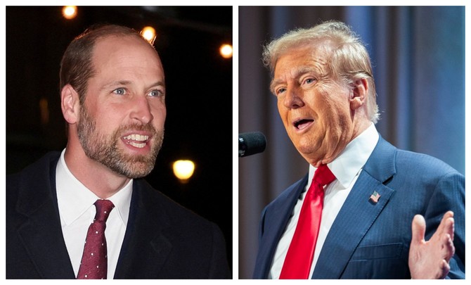 Princ Vilijam i Donald Tramp