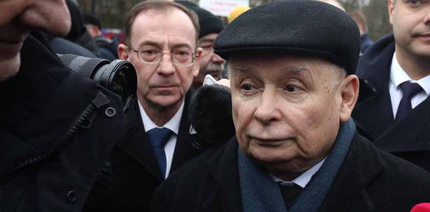 Kaczyński rozczarowany nieudaną próbą wejścia do Sejmu. Wskazał winnych [WIDEO]
