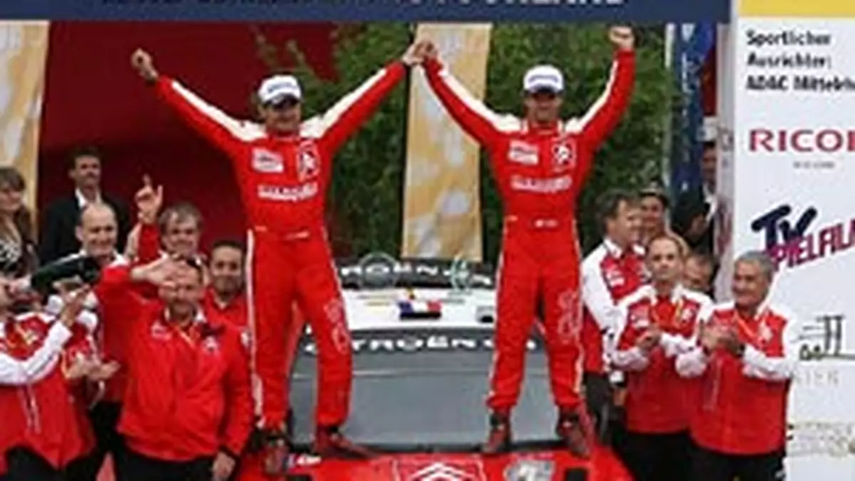 Rajd Niemiec 2007: Loeb Mistrzem Świata? (wyniki, klasyfikacje)