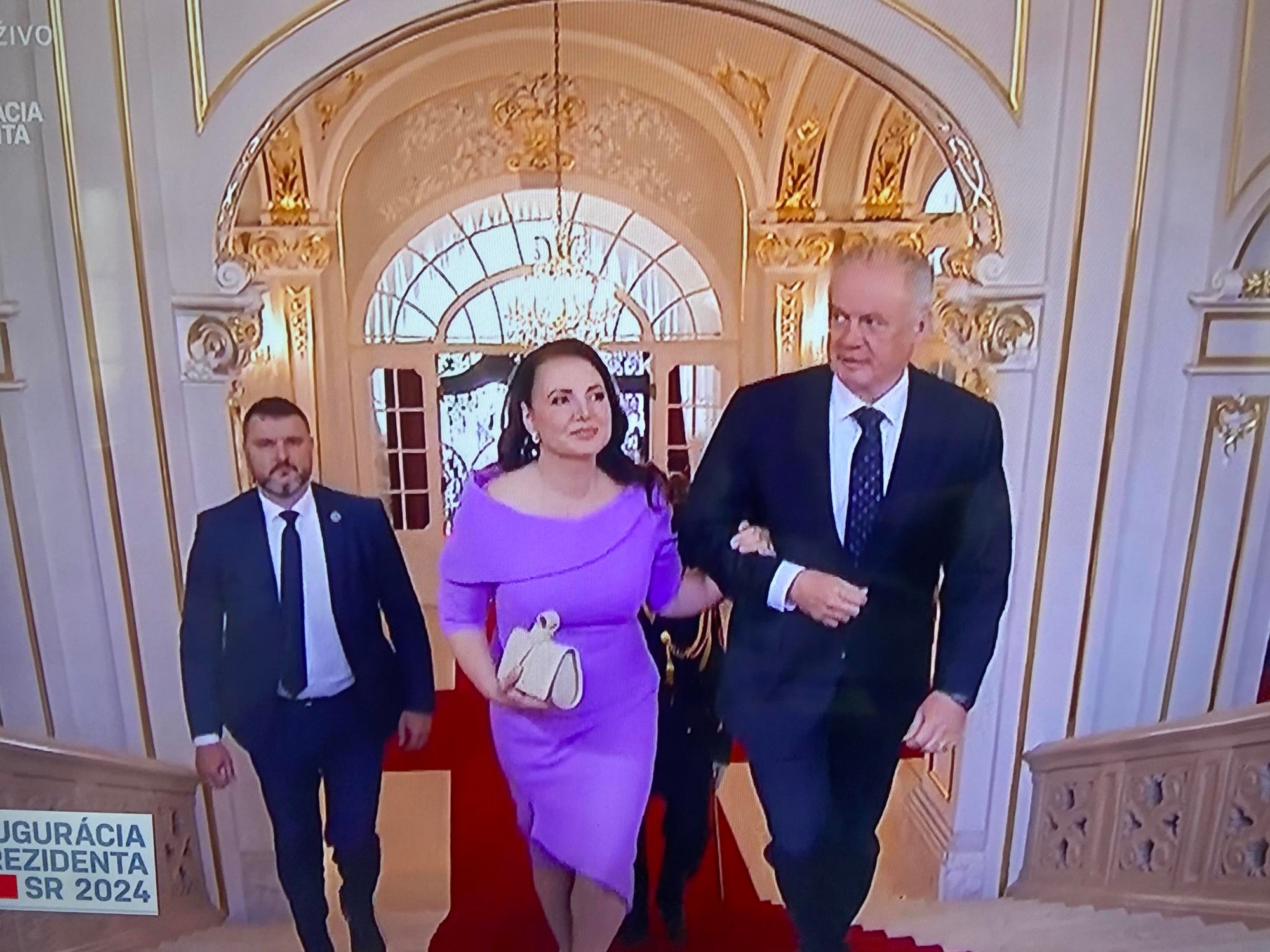 Andrej Kiska s manželkou Martinou.