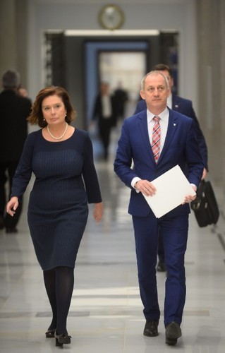 Sławomir Neumann i Małgorzata Kidawa-Błońska