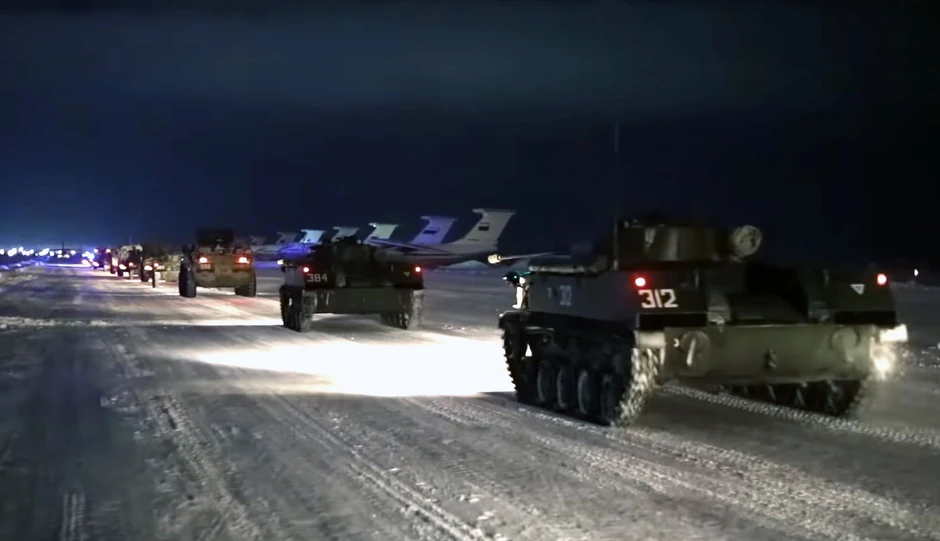 Ruski mirotvorci iz ODKB u Kazahstanu