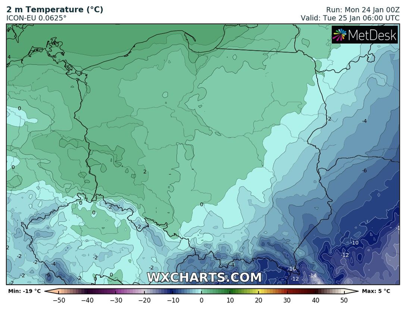 Temperatura z każdą godziną będzie coraz wyższa