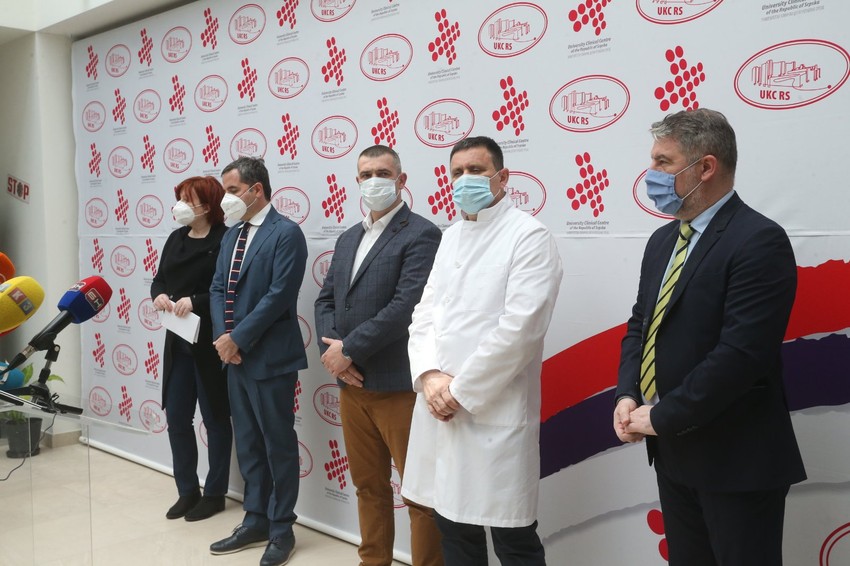 Posjeta kovid bolnici u UKC