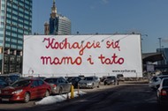 Billboardy Kochajcie się mamo i tato