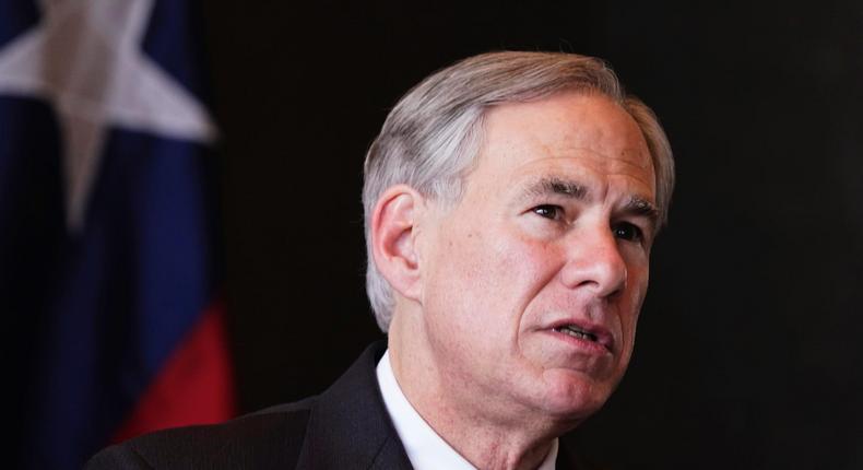 Texas Gov. Greg Abbott.
