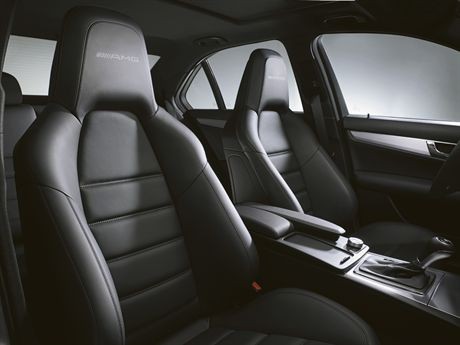 C63 AMG interior