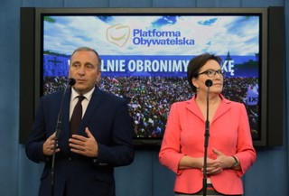 Schetyna i Kopacz: Będziemy bronić samorządu przed państwem PiS