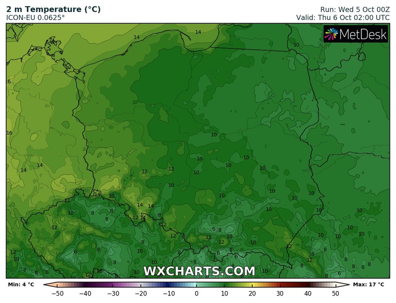 Termometry pokażą zróżnicowane wartości