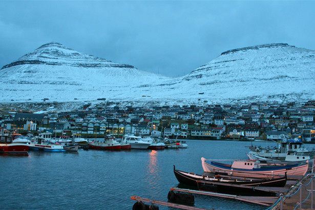 Islandia, wioska rybacka Klaksvik