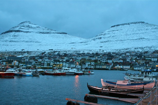 Islandia, wioska rybacka Klaksvik