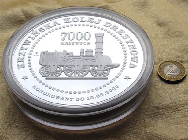 Największa polska moneta waży kilogram