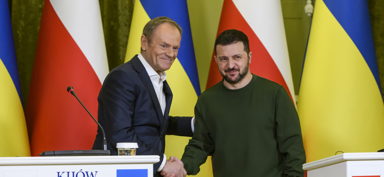 "Donald Tusk skleja nadwyrężone relacje z Ukrainą". Niemiecki dziennikarz chwali premiera