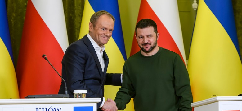 "Donald Tusk skleja nadwyrężone relacje z Ukrainą". Niemiecki dziennikarz chwali premiera