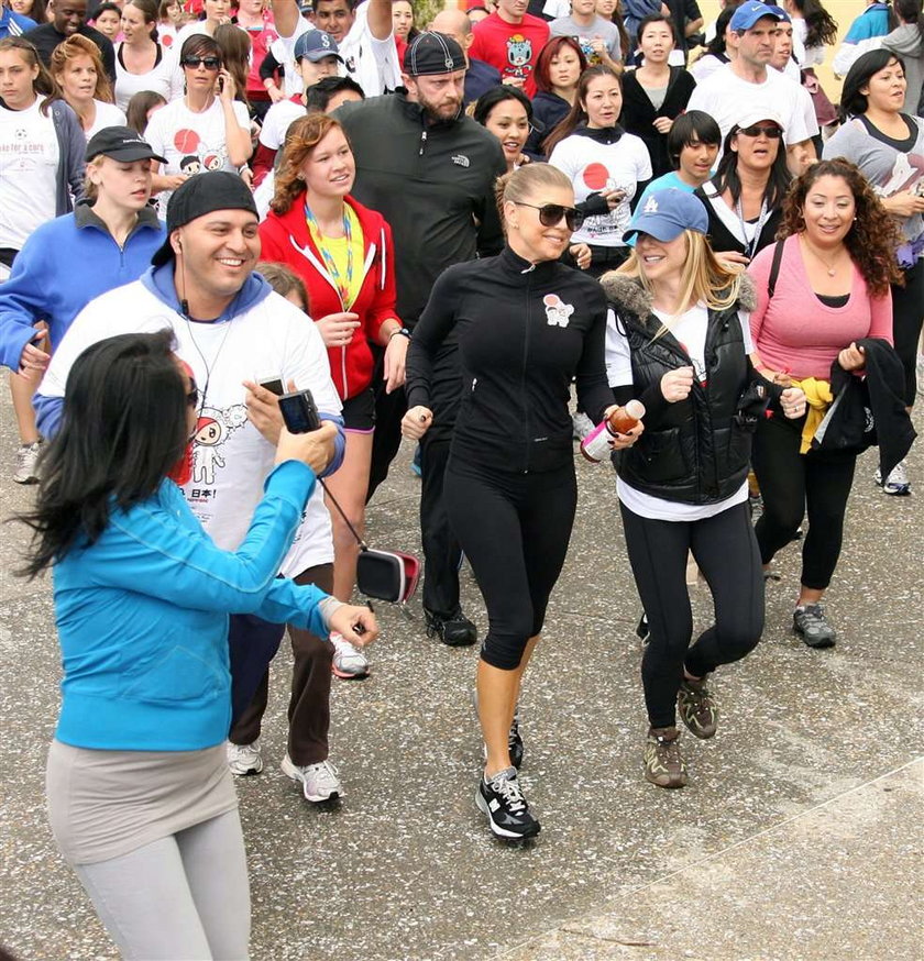 Gwiazda na maratonie. Dała radę! FOTO