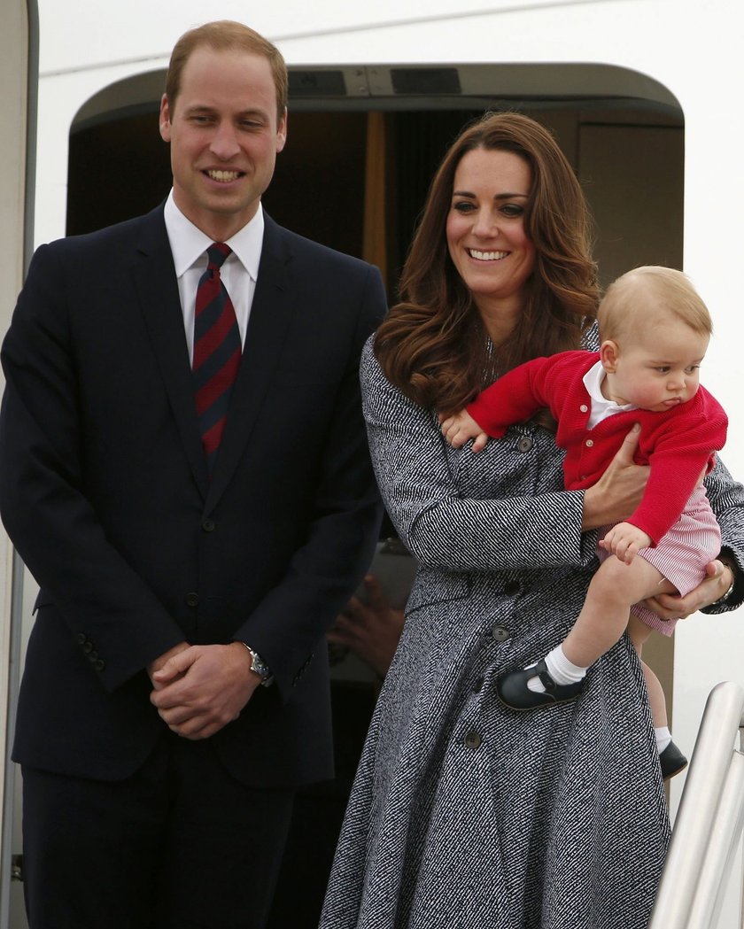 Księżna Kate, Książe William i Książe George