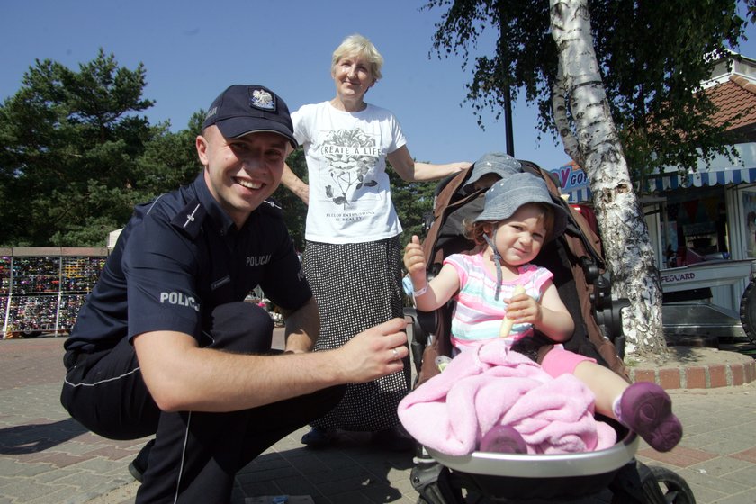 Dzieci gubią się na plażach