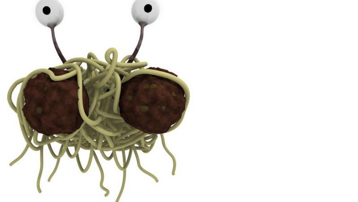 pastafarianie wielki potwór spaghetti