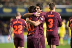 Liga hiszpańska: Suarez i Messi zapewnili Barcelonie zwycięstwo nad Villarreal [WIDEO]