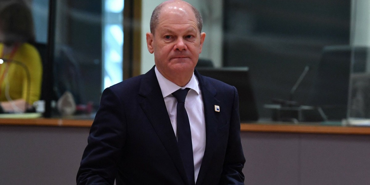 Kanclerz Niemiec Olaf Scholz