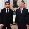 Ahmat Kadirov i Vladimir Putin 2023. godine