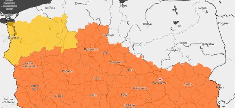 Alerty dla całej Polski. Upał, a potem gwałtowne załamanie pogody