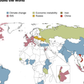 Czego się boimy? Mapa zagrożeń według Pew Research Center mapa inforgrafika 