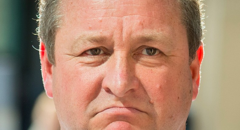 Sports Direct boss Mike Ashley.