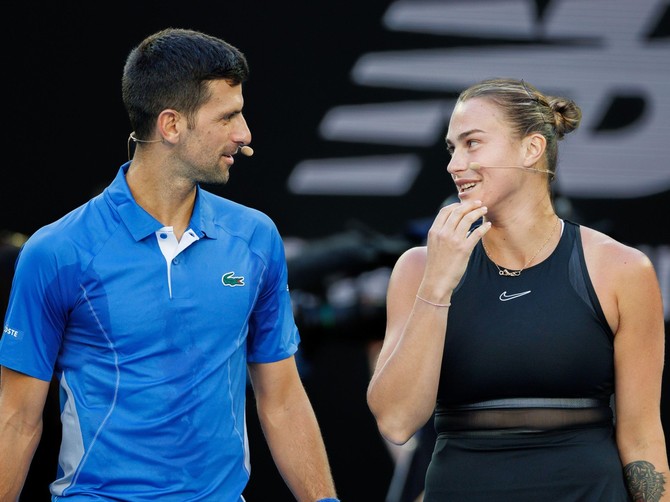 Sabalenka surovo ponizila Novaka Đokovića u intervjuu koji je šokirao svet