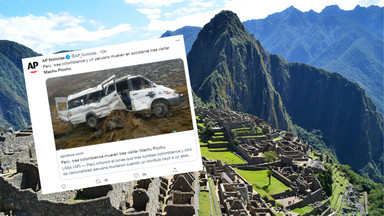 Po wizycie w Machu Picchu autokar z turystami wpadł w przepaść. Są ofiary