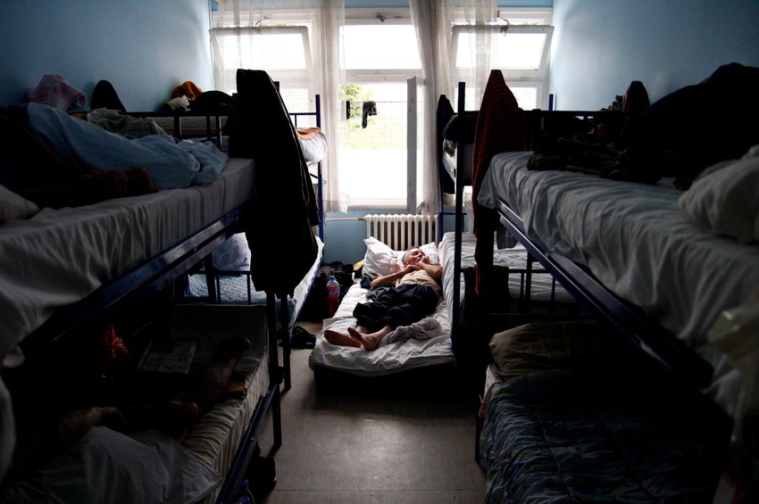 Pomoćni ležajevi postavljeni su u hodniku i u prostorijama gde mogu stati